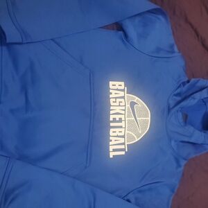 Nike Kids Royal Blue Basketball Pullover